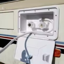 RV-Außendusche, Schnellanschluss-Sprühgerät und Schlauch, Wasserhahnschlauch für Wohnmobil, Bootszubehör