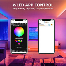 DOMRAEM ESP32 WLED LED-Controller Eingebautes Mikrofon UART App-Steuerung Alexa Voice RF 2.4G WLED WS2811 WS2814 W S2805RGB