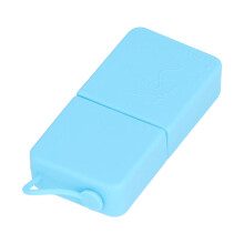 Silicone-Gesichtsmassage-Eiswürfel-Roller Blau, 10x5cm, 88g