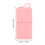 Pink Silikon-Eis-Gesichtsroller - 10x5cm Augen-Massagegerät 5