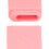 Pink Silikon-Eis-Gesichtsroller - 10x5cm Augen-Massagegerät 7