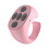 Wireless Camera Remote Portable Wireless Button Clicker Rechargeable Remote For Cell Phone Control Pink 1
