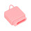 Pink Silikon-Eis-Gesichtsroller - 10x5cm Augen-Massagegerät 4