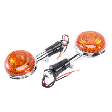 Blinker Blinker Gelb Licht für XV535 XV920 Virago XVS650 V-Star XVS400 Xvs1100 Silber + Gelb