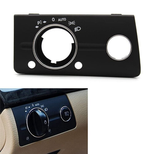 Car Dashboard Headlight  Light Lamp  Cover Panel Trim for   W211 E Class 320 350 550 2003-2008(B) 1