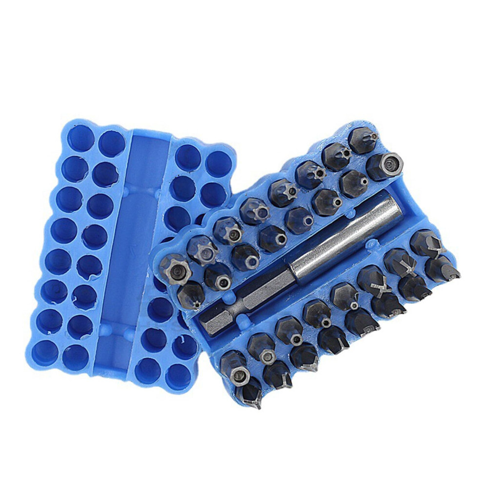 33 Piece Precision Screwdriver Bit Set Chrome Vanadium Hollow Heads Precision Durable Steel 9199774984591