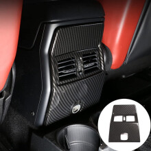 Für G-Klasse W463 2007-2018 Auto Hinten Air Condition Outlet Vent Cover Trim Aufkleber ZubehöR, Kohle Faser