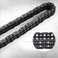 14CM Hochleistung Ketten ÖL Filter SchlüSsel 52-Teiliger Doppel Ketten SchlüSsel Maschine zum Reparieren Von Auto ÖL Filtern SchraubenschlüSsel