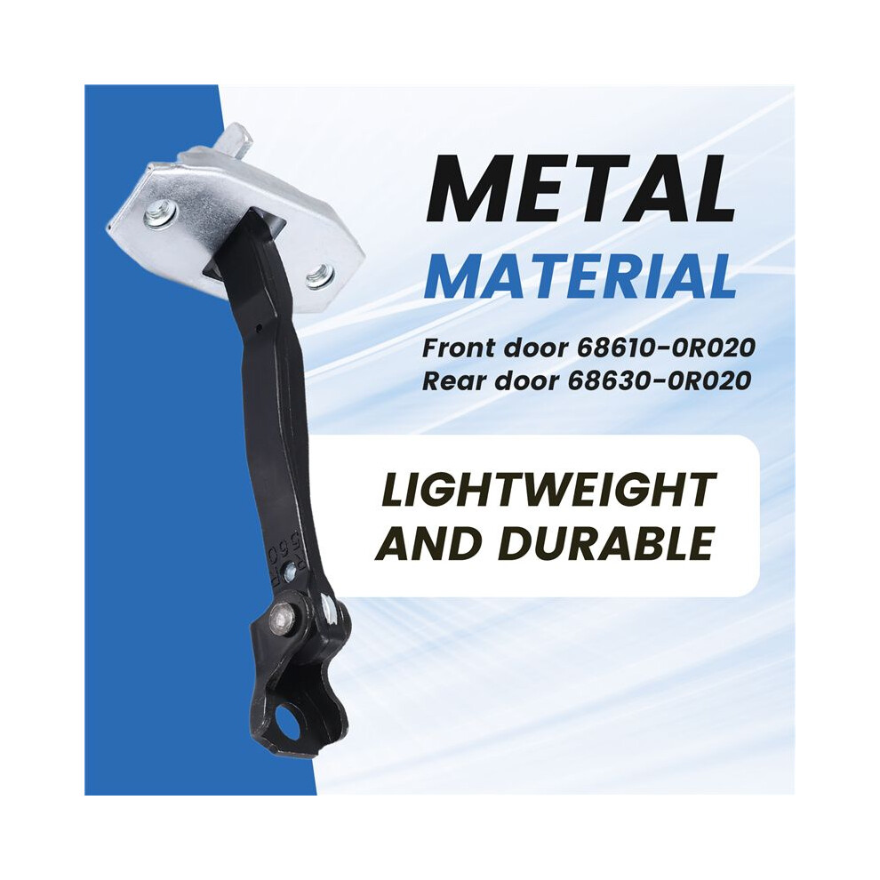 Door Check Strap Stopper Jam Hinge Door Limit Stop 68610-0R020 68630-0R020 For Rav4 Aca3 2006-2015 6033626691790