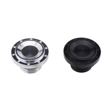 Kraftstoff Gas Tank Deckel ÖL EinfüLlung Deckel für Scrambler 1200 XC/XE Thruxton 1200 Street Twin Street Scrambler (Schwarz)