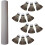 Professional Shuttlecocks Duck Feather Badminton Shuttlecocks 12 Pack Durable Stable Balanced 4