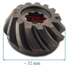 Kegelrad Des Bootsmotors für  AußEnborder 6E7-45551-00 01 F9 F9.9 F15 F20 9.9PS 15HP 13T 2/4-Takt Vor 1996