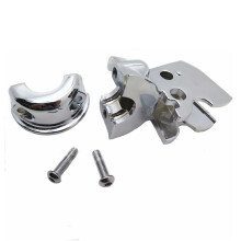 Motorrad Kupplungs Hebel Halterung Sitz Stange Fit für Sportster Super Glide Bob (Silber)