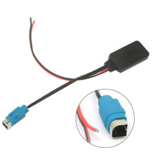 Auto Radio KCE-237B AUX Eingang mit Voller Geschwindigkeit Ersetzen 3,5 MM Audio MP3 5.0 Mikrofon Adapter für Alpine