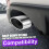 For  Accord 2008 2009 2010 2012 REAR MUFFLER TIP PIPE STEEL EXHAUST TAIL 4