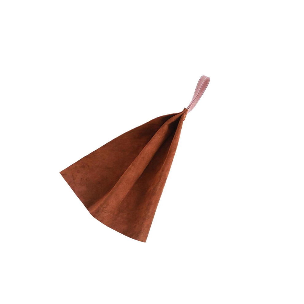 Durable Puppy Training Toy With Leather Bite Rag Tug Offers Safe