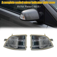 Auto RüCk Spiegel Blinker Seiten Spiegel Licht Anzeige Abdeckung für  Focus 2003-2013 C-MAX 2003-2010