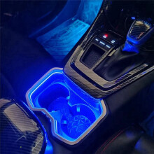 Central Water Cup Holder Atmosphere Light Interior Decorative Lamp for RAV4 XA50 2019 -2024 Car Accessories