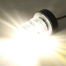 12-24V Weißes LED-Navigationslicht 360 Grad Rundumlicht Segelsignallampe für Yachtboot Heckankerlicht