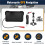 5 Inch Motorcycle Portable GPS Navigation Screen Wireless Carplay Android Auto IP68 Waterproof Display 3
