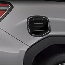 Auto-Tankdeckel-Verkleidung, Tankdeckel-Dekoration für Forester 2025, Auto-Außenzubehör, Leuchtendes Schwarz