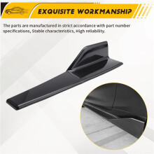 Universaler Auto-Flügelspoiler, Windmesser, Kleine Seitenschweller, Erhöhte, Verdickte, Verstärkte Klinge, Seitenschweller-Flan