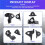 Car Front Headlight Repair Bracket Kits for - GLC-Class X253 2015-2019  Bracket Fixed Claw A2538200214 R 4