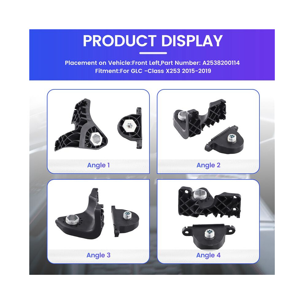 Car Front Headlight Repair Bracket Kits For - Glc-Class X253 2015-2019 Bracket Fixed Claw A2538200114 L 6032037754926