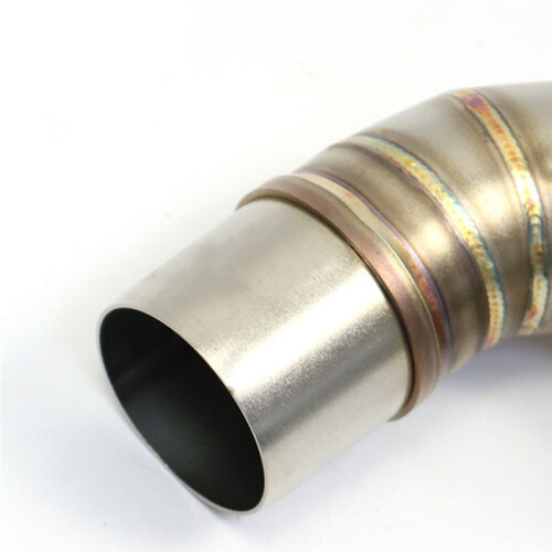 Motorcycle Modification Intake Manifold Connection Pipe 51mm Exhaust Pipe Middle Section for  CB1000 2009-2018 1