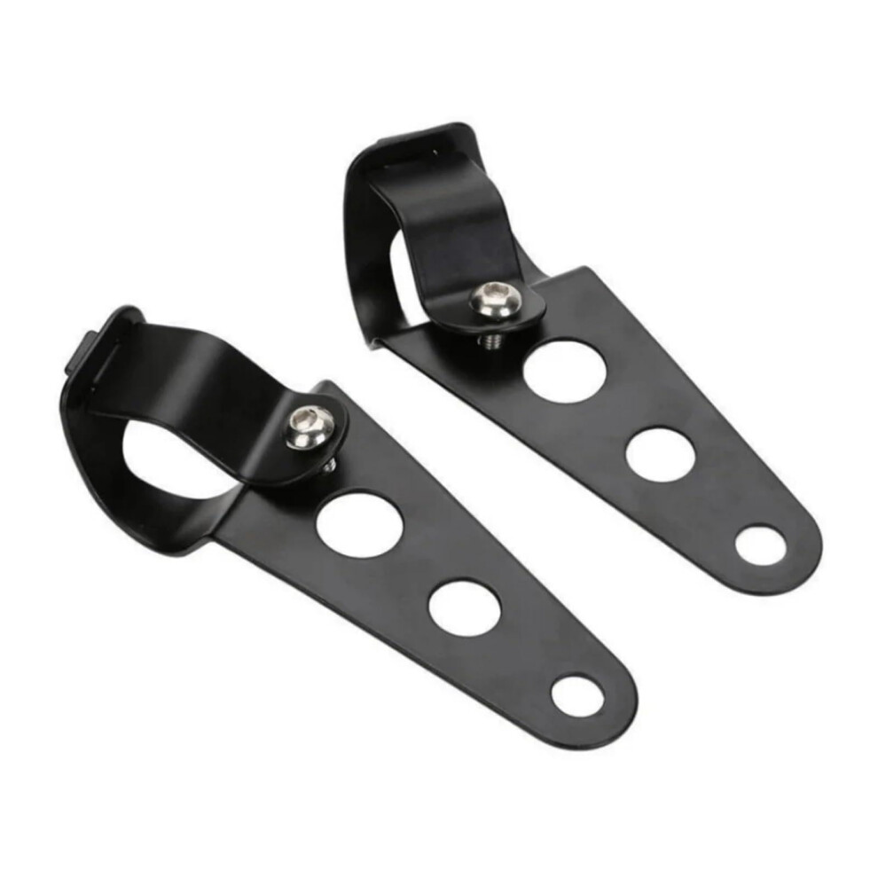 Headlight Bracket Universal Led Headlight Protection Headlamp Guard Bracket B Cafe Racer Style 9382693249654