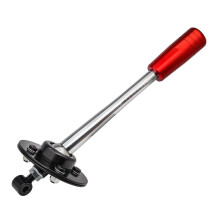 Einstellbarer Schalthebel mit Kurzem Schaltweg für  85-10 E30 E36 E46 E34 E39 Z3 SK-1001,265 mm Roter Griff