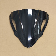 Motorrad-Windschutzscheibe, Windabweiser für Frontscheibe, für  ZX-6R ZX6R ZX 6R 2023 2024, Schwarz