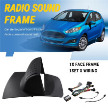 9-Zoll-Radio-Auto-Android-MP5-Player-Gehäuserahmen für  Fiesta 2009-2014 2-Din--Unit-Blende Stereo-Armaturenbrett-Abdeckung