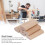 Durable 50PCS Beech Dowel Blocks 6x20x40MM for Woodworking Projects 6