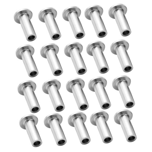 Wire Rope Protection Sleeve 50Piece Cable Protector For Deck Cable Railing Kit