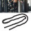 Gewichteter Springseil 25mm x 3m Schwarz Gold Polyester Schweres Springseil 11