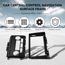 2 Din 9 Zoll Autoradio Einbau DVD GPS MP5 Blendenrahmen für  FRONTIER  2009-2015
