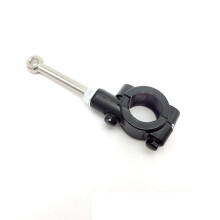 Universal-Motorrad-Seitenständerverlängerung, Hilfswerkzeughalterung, 20-23 Mm, Einzelbeinständer-Fußstütze (Schwarz)