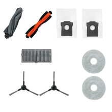 Adecuado para Buscar Accesorios de Barredora X30. Borde Principal Cepillo Filtro de la Pantalla Bolsa de Polvo Remolcado Trapo.