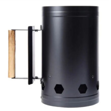 Secchio per Accensione Rapida del Carbone, Fornello In Acciaio Inossidabile, Accessori per Utensili per Barbecue, Accenditore per Barbecue da Cucina