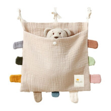 Organizer Laterale per Lettino In Cotone, Borsa Portaoggetti per Lettino, Borsa Portaoggetti Essenziale, Borsa Appesa per Pannolini, Vestiti