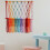 Stuffed Hammock  Space Saving Boho Macrame Wall Hanging Handwoven Plush Toys Holder Net for  Room Decor,B 2