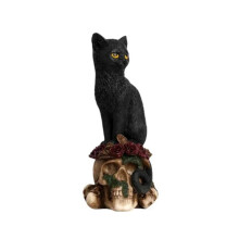 Misteriosi Personaggi Decorativi Scheletrici Statue di Animali Artigianato In Resina B