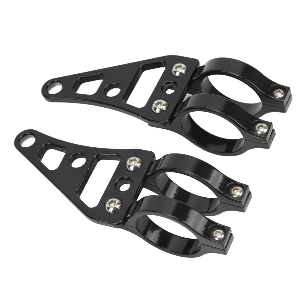 Motorbike Headlamp Mount Bracket 41Mm Fork Clamp 2 Pack Replacement For Suzuki 9421375139392