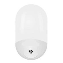 Enchufe en la Lámpara de Luz Nocturna LED de Luz Nocturna con Sensores Inteligentes Dusk To Dawn Sensor Brillo Ajustable para Niños Enchufe de la UE