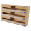 Natural Bamboo Plastic Wrap Dispenser 33.7x21.5x8.7cm 1