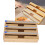Natural Bamboo Plastic Wrap Dispenser 33.7x21.5x8.7cm 15
