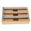 Natural Bamboo Plastic Wrap Dispenser 33.7x21.5x8.7cm 14