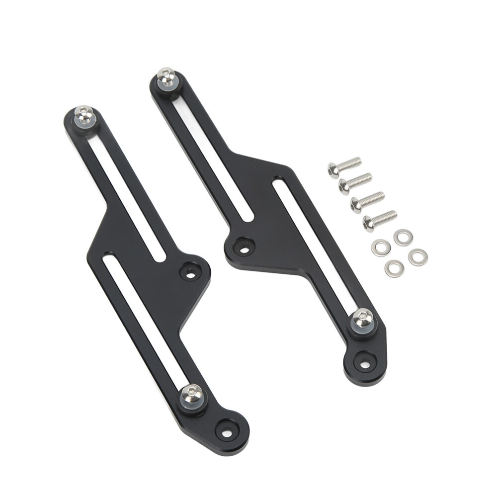 Adjustable Windshield Bracket For Tenere 700 Xt700z Black 7621375139466