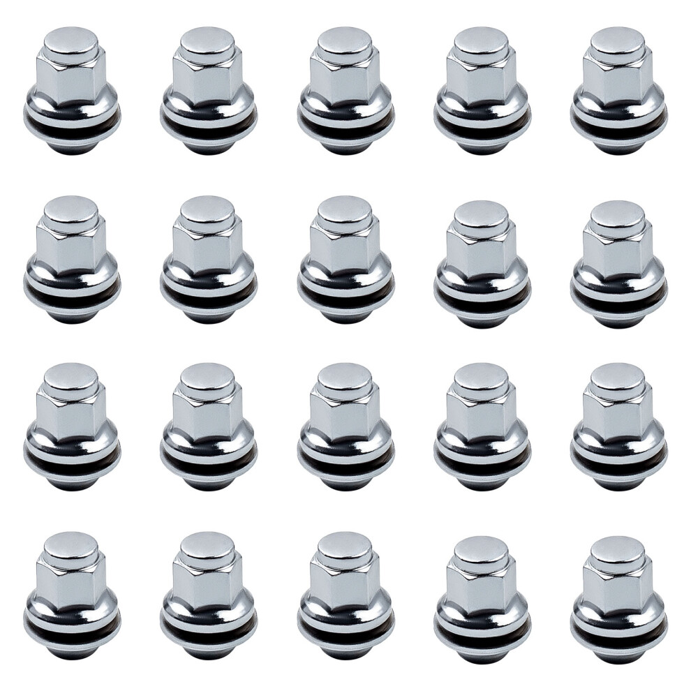 20X Alloy Wheel Nuts For Jaguar Xf Xe X-Type F-Type S-Type X152 X400 2001-2009 6941477792132
